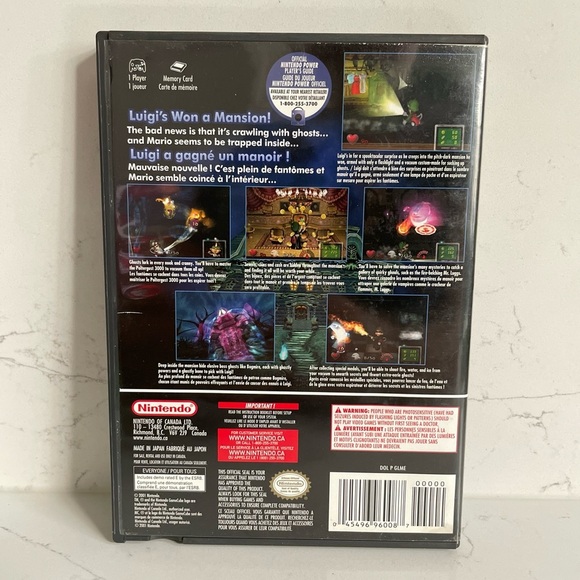Luigi’s Mansion GAMECUBE Game - Picture 2 of 3